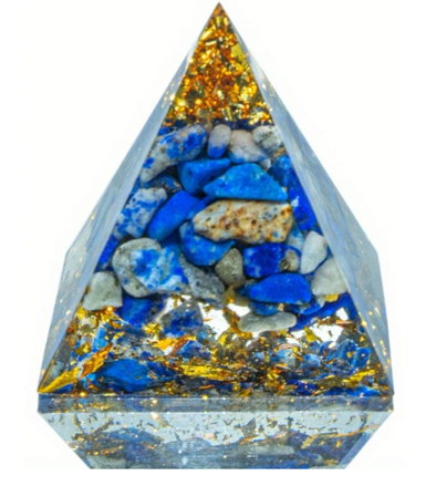 Orgonitová pyramida malá - Lapis lazurit