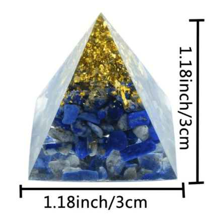 Orgonitová pyramida malá - Jaspis červený