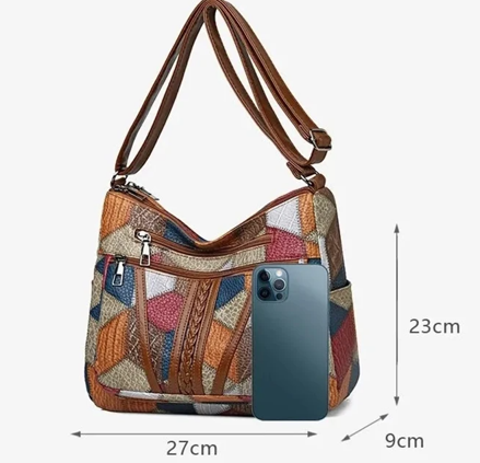 Dámská vintage crossbody kabelka