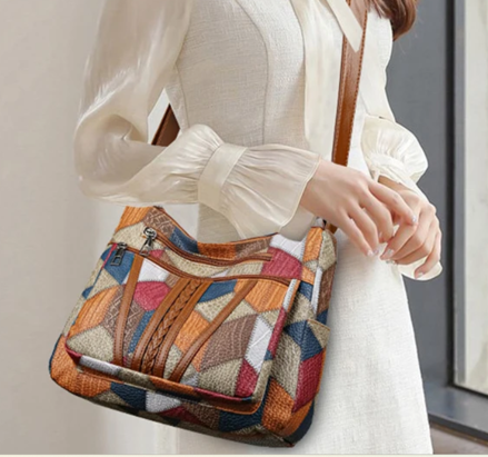Dámská vintage crossbody kabelka
