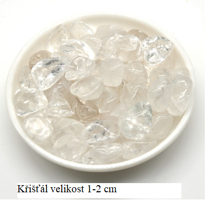 Křišťál tromlovaný