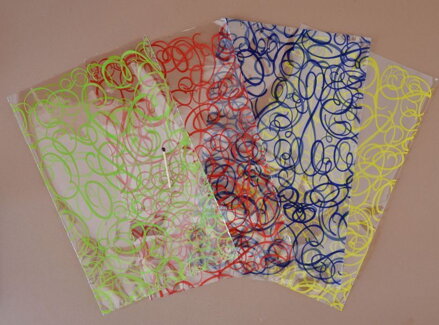 Celofánové sáčky s potiskem 15 x 25 cm