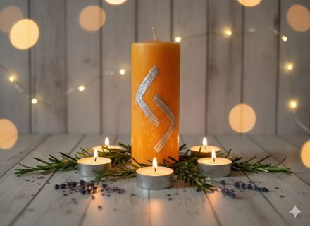 Svíčka Jera – Zákon Sklizně