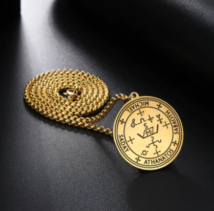 Amulet Archanděl Michael zlatý