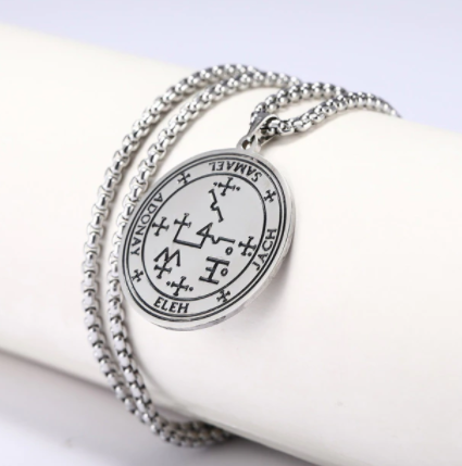 Amulet Archanjel Samael strieborný