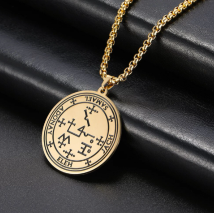 Amulet Archanděl Samael zlatý