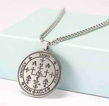 Amulet Archanjel Uriel strieborný