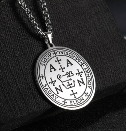 Amulet Archanděl Zadkiel stříbrný
