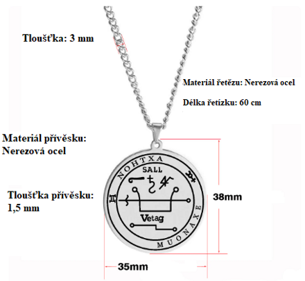 Amulet pro výhru v loterii stříbrný