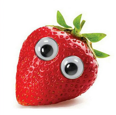 Oválné oči 15 x 20 mm