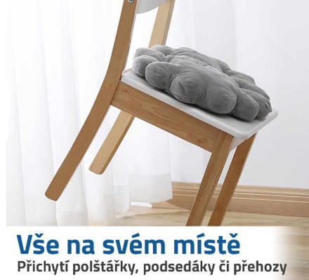 Protiskluzové podložky na suchý zip kulaté