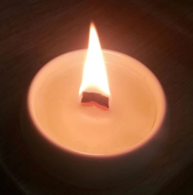 Prírodný drevený knôt s kovovým držiakom 1,3 cm
