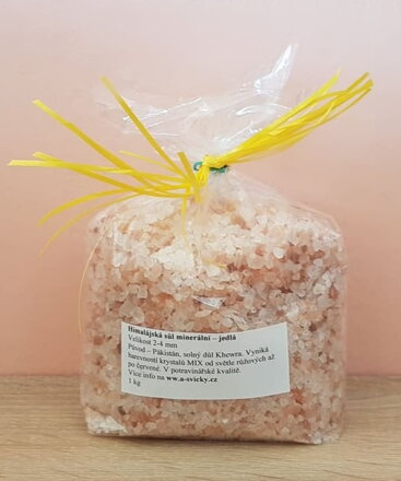 Himalájská sůl jedlá 1 kg