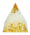 Orgonitová pyramida malá - Křišťál