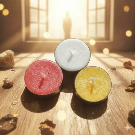 Sada 3 rituálnych sviečok: Aktivácia vnútorného tvorcu 2026