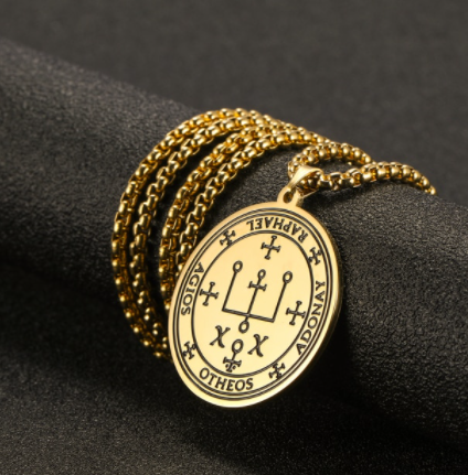 Amulet Archanjel Rafael zlatý