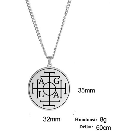 Amulet štěstí a bohatství stříbrný