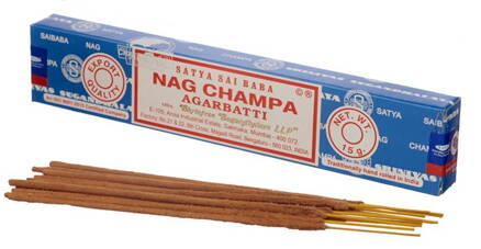 Vonné tyčinky Nag Champa, 15g