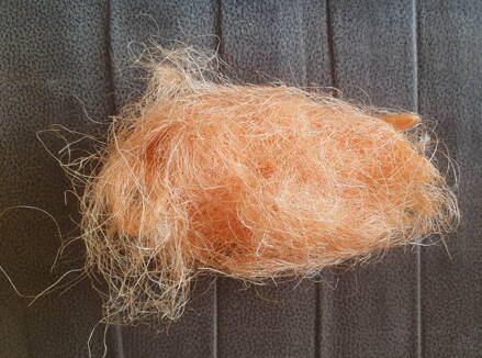 Sisal vlákno oranžové