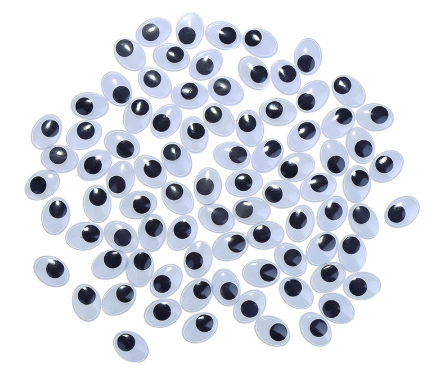 Oválné oči 15 x 20 mm